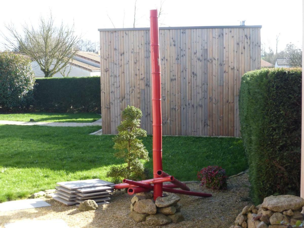La Cabane Du Bonheur Les Herbiers Esterno foto